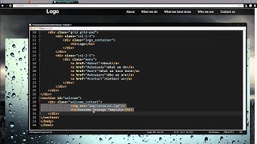 (SPEEDCODING) Onepage Portfolio Part 1: Coding the layout of the template