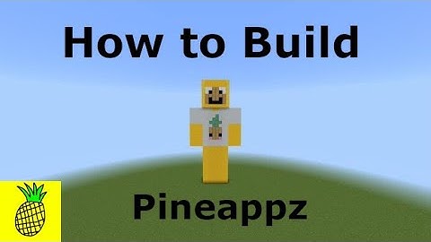 |How to Build Pineappz (v.2)| Minecraft Skin Tutorials