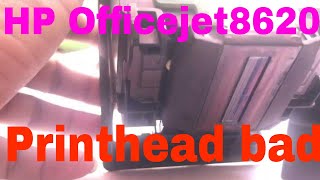 hp officejet pro 8620 error missing or failed printhead checking