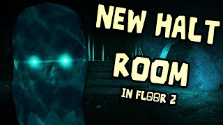 Halts New Floor 2 Hallway In The Content Update Roblox Doors Showcase