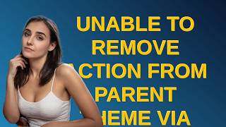Wordpress: Unable to remove action from parent theme via child theme