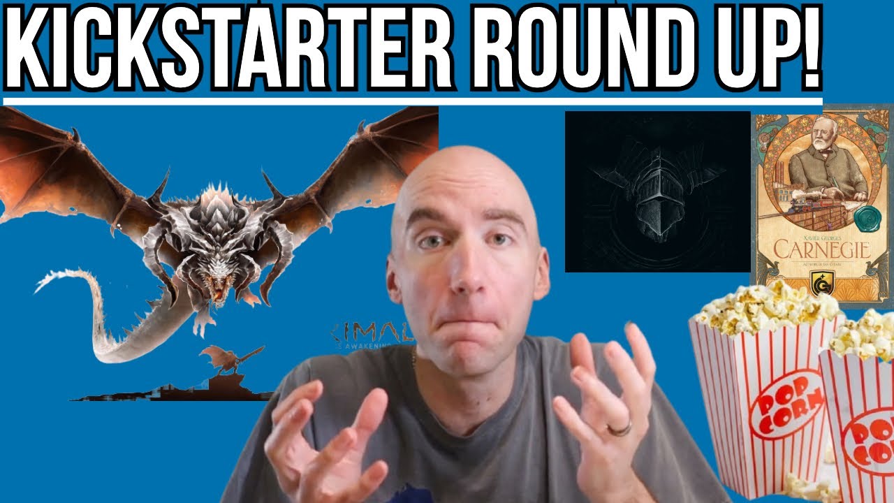 This Week's Kickstarter Board Game Round-Up! Primal, Carnegie, Fallen Knight, & more!