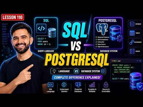SQL vs PostgreSQL: What's the Real Difference? (Beginner's Guide)
