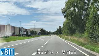 N811 Ruette - Virton Belgium Timelaps