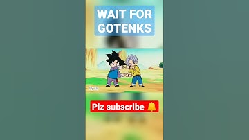 Goten and trunks fusion gotenks Transformation (flipaclip) #gotenks #dragonball #dbs #shorts