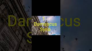 Top 10 Oldest Cities In The World