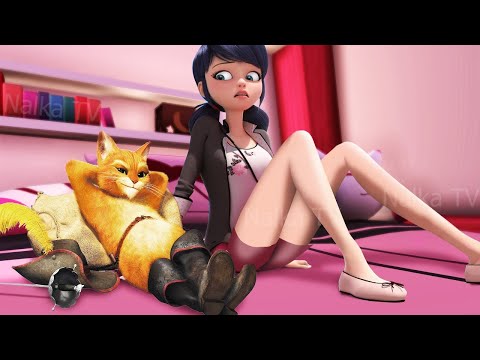  LADYBUG CRAZINESS MARINETTE vs Puss in boots  MIRACULOUS 5 Ladybug and Cat Noir Леди Баг прикол