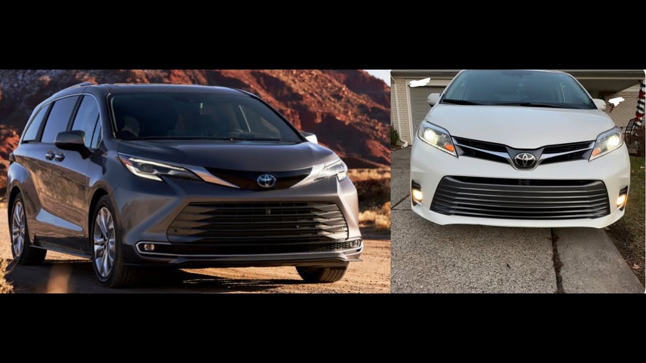 OLD vs NEW: 2023 Toyota Sienna Platinum vs 2020 Toyota Sienna Limited ...
