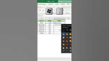 Como inserir emojis no Excel [Com Função SE]