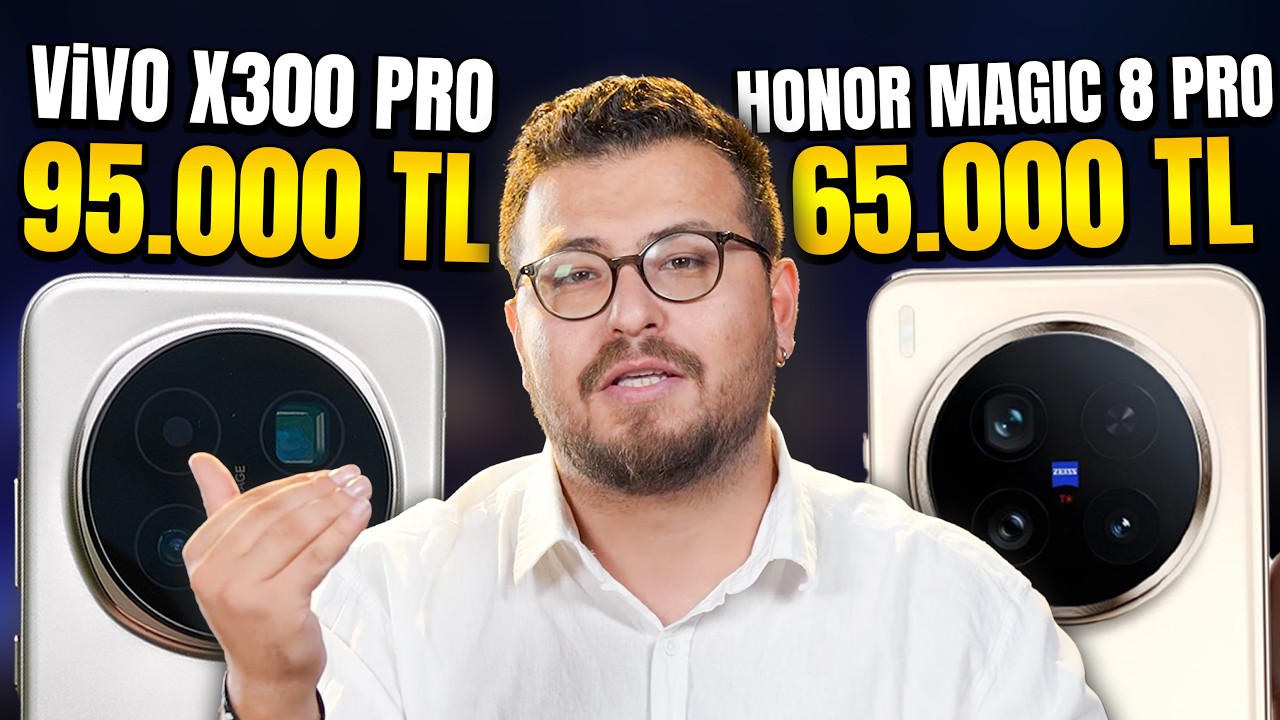 Vivo x300 Pro 100.000 TL'yi Hak Ediyor Mu? Honor Magic 8 Pro vs Vivo X300 Pro