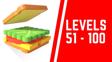 Sandwich! Game Level 51-100 Walkthrough | Popcore Games
