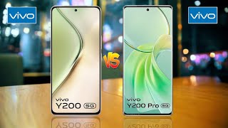 Vivo Y200 5G Vs Vivo Y200 Pro 5G