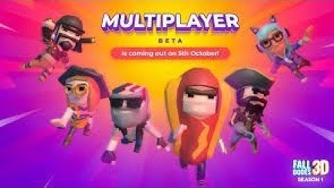 Fall Dudes 3D Multiplayer Announced • New Update 1.1.4 • Fall Dudes 3D Gameplay