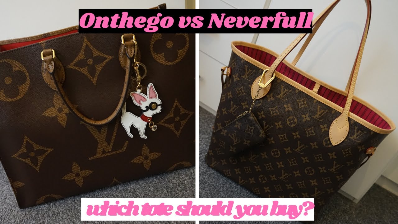 Louis Vuitton Onthego vs Neverfull - Which tote should you buy? - YouTube