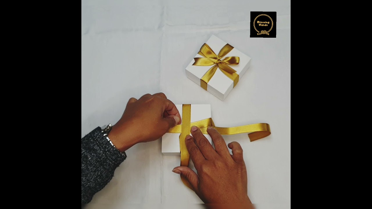 Laço Tiffany para embalagens 🎀🎁