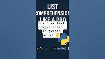 🚀 Master List Comprehension in Python Like a Pro!