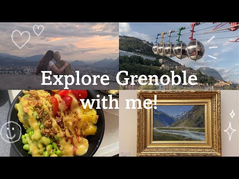 Grenoble vlog ~ explore with me as an exchange student!