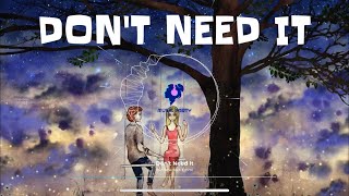 Don't Need It - Mindme feat. Emmi | Pop ♫