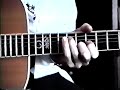 Richard bennett  bluegrass guitar lesson in the style of tony rice