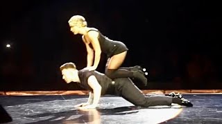 Helen Skelton & Kai Widdrington dancing ’Mein Herr’ in Manchester 29/1/23 (Sunday Night’