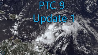 Potential Tropical Cyclone Nine Threatens the Caribbean
