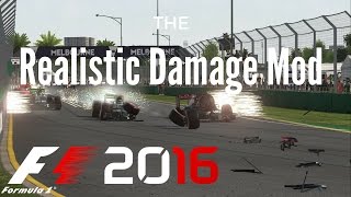 F1 2016 Realistic Damage Mod Installation