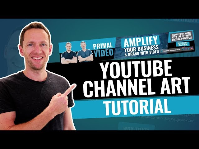 How to Make a YouTube Banner (YouTube Channel Art Tutorial!) class=