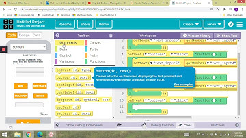 How to make an calculator app in code.org