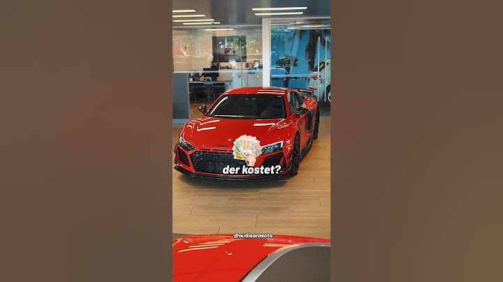 Wie viel kostet ein Audi R8 im Unterhalt? 😏 #audir8