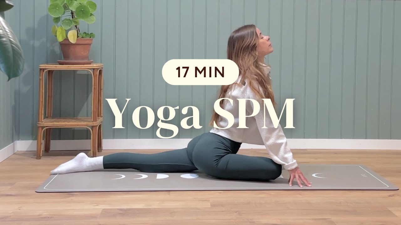 Yoga doux SPM | 17 min pour soulager les douleurs prémenstruelles (tous niveaux)