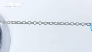 Dental Orthodontic Elastic Rubber Power Chain Braces Bands Short/Long/Close