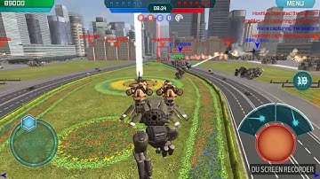 War Robots test server new heavy weapon and new heavy robot prototype.
