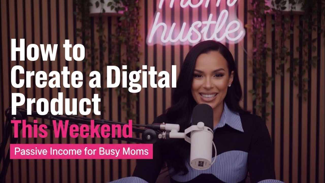 How to Create a Digital Product This Weekend | Passive Income for Busy ...