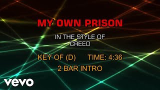 Creed - My Own Prison (Karaoke) chords