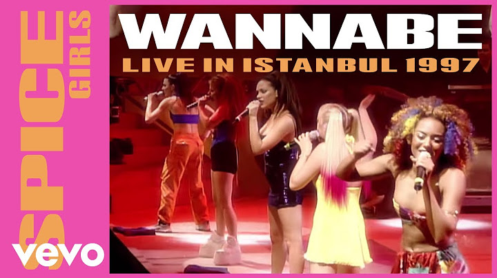 Wannabe Live version - Live performance video thumbnail