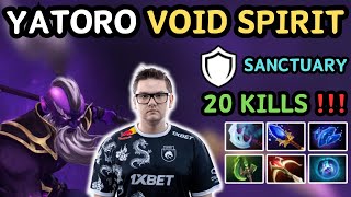 🔥 7.36a YATORO VOID SPIRIT Midlane 20 KILLS 🔥 YATOROGOD Midlane - Dota 2