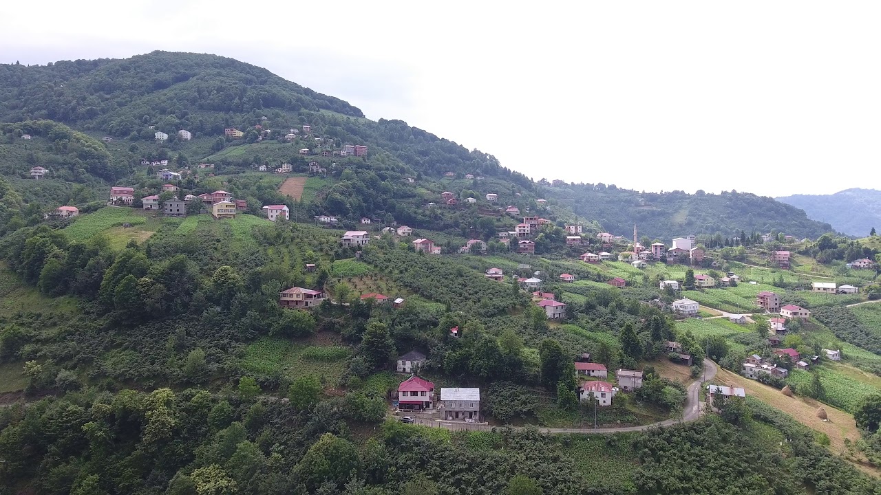 Şalpazarı Kabasakal Mahallesi Havadan Görüntüsü