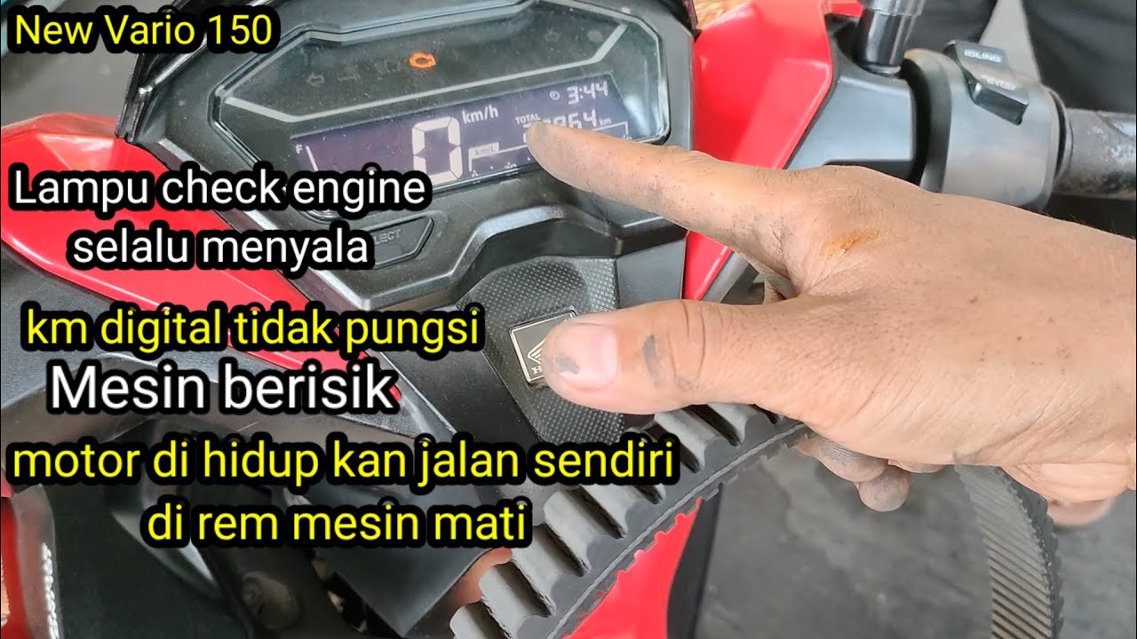 Vario 150 katanya sih harus di bawa ke dealer KATA ah..ssss maksudnya🤔