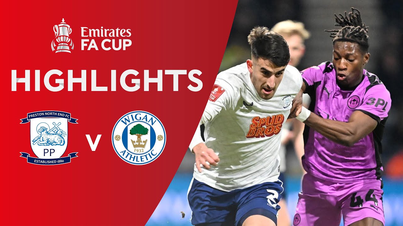 [Highlight] Emirates FA Cup : Preston North End vs Wigan Athletic (10-01-69)