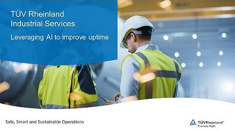 WEBINAR - Leveraging AI to Improve Up-time and reduce cost in process operations