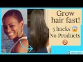 How To Grow Waist Length Natural Hair in 2020| 5 Simple Hair Care and Growth Tips|