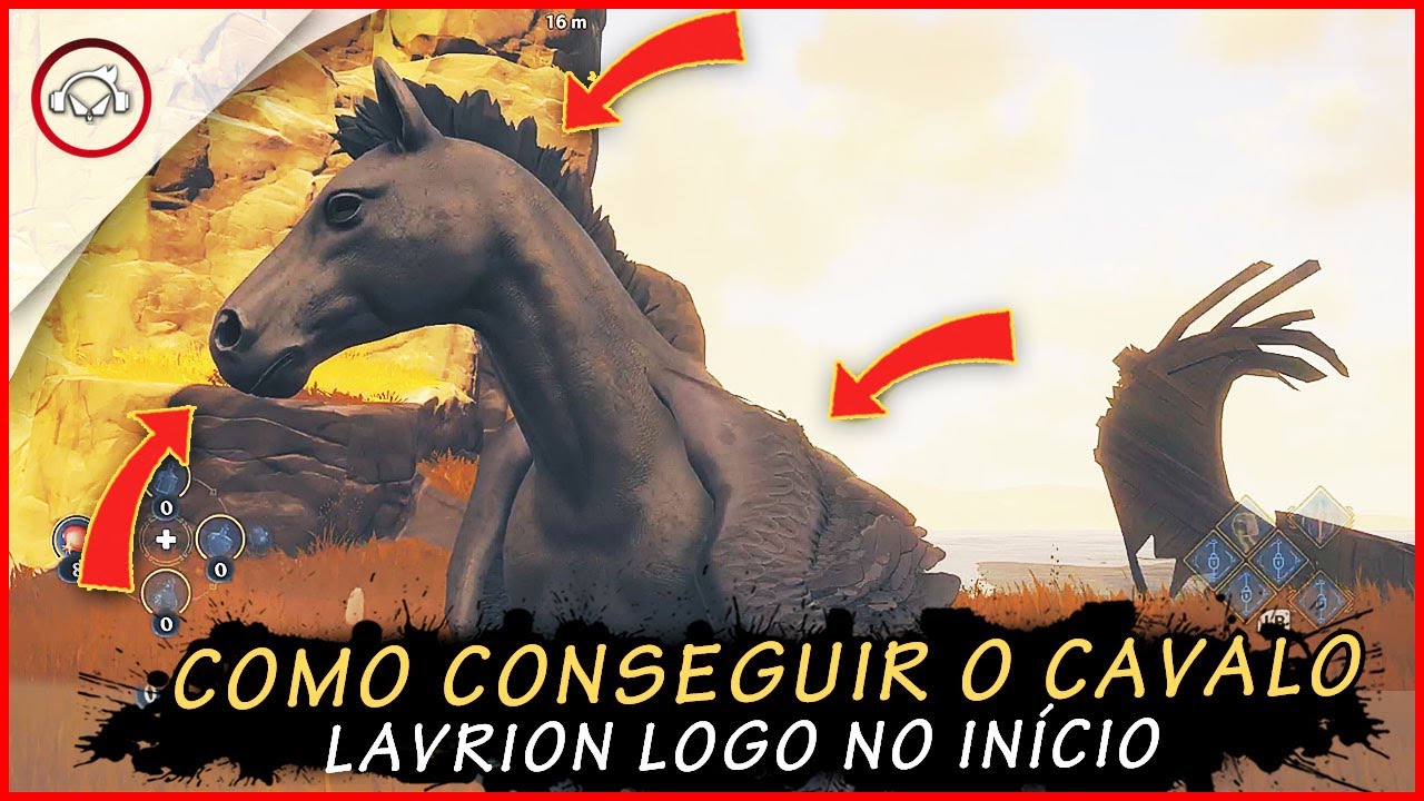 Miniatura do vídeo Immortals Fenyx Rising, Como conseguir o cavalo Lavrion logo no início do jogo | super dica