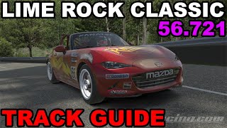 iRacing Mazda MX-5 Lime Rock - Classic | Track Guide + Hotlap