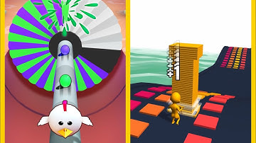 Paint Pop 3D Vs Stack Colors : All Levels Gameplay - New Update Android, iOS #1