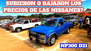 Subieron o bajaron de precio las Nissanes np300 D21 y americanas en 2023? en el tianguis de autos