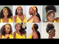 WOW!! 🔥😍A HEAD BAND WIG?😳 NAH!🤯 THIS IS MY HAIR NOW!! LOOK HOW MANY STYLES I CAN DO WITH IT!!