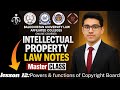 LESSON 11 | Certain acts not considered infringement of copyright | Power of Copyright Board