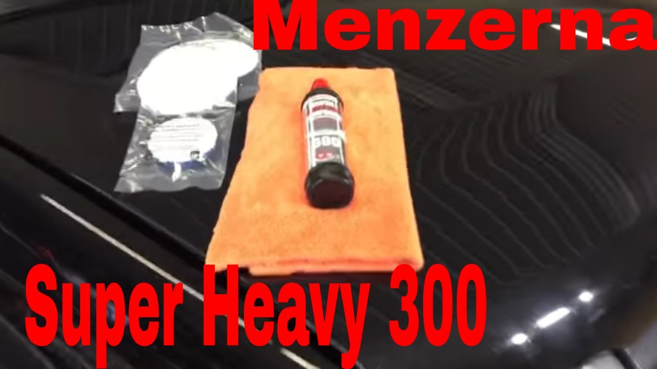 Thoughts on doing a 2 step correction with menzerna 300 then 3800? :  r/AutoDetailing