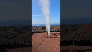 Explosion Timanfaya National Park