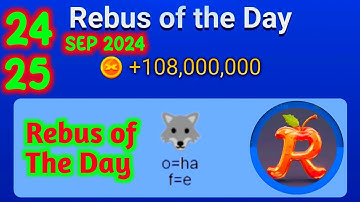 Rebus Of The Day Musk Empire 24 September | X Empire Rebus Of The Day Today | Rebus Of The Day Code